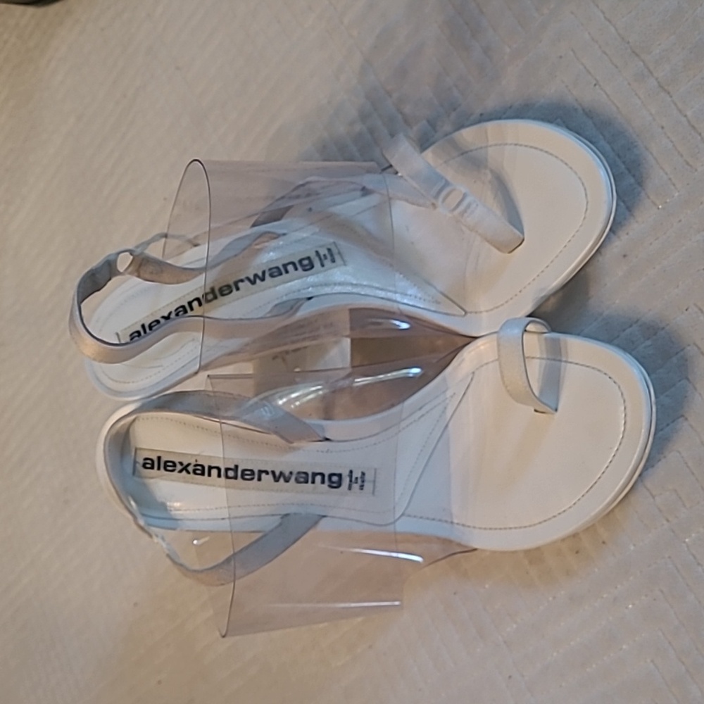 Alexander Wang Women's Clear Strap Sandals